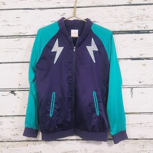 Retro Cat & Jack Bomber Outer Space Bomber Jacket